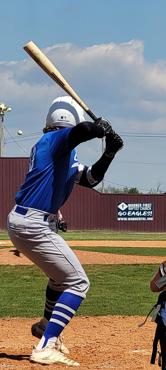 8 for 10 w/6 doubles at the plate. Tonight 7 K's no runs in 3 innings. @MasonRainbolt @C_townBaseball @ZackMullen13 @Aidan_Sean4