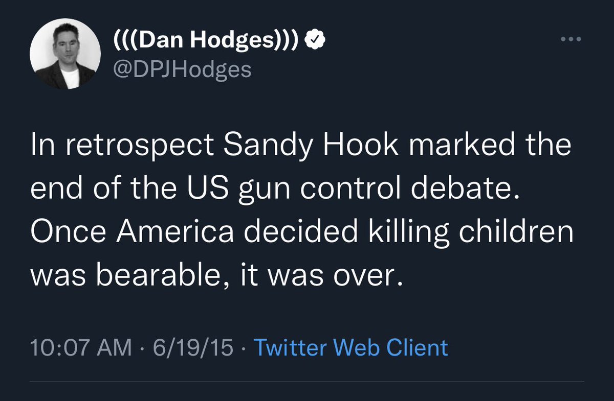 <a href="/davidhogg111/">David Hogg 🟧</a> I’m sorry but this is the reality.  The 2nd Amendment needs to be deleted and legislation inserted that is the tightest.  I remember Dunblane School, March 1996.  It was the first and last.