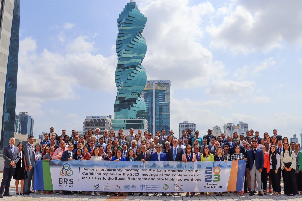 Brazil has engaged in coordination meetings with other Latin American and Caribbean countries, taking place in Panama City, ahead of the Basel, Rotterdam and Stockholm COPs 2023.