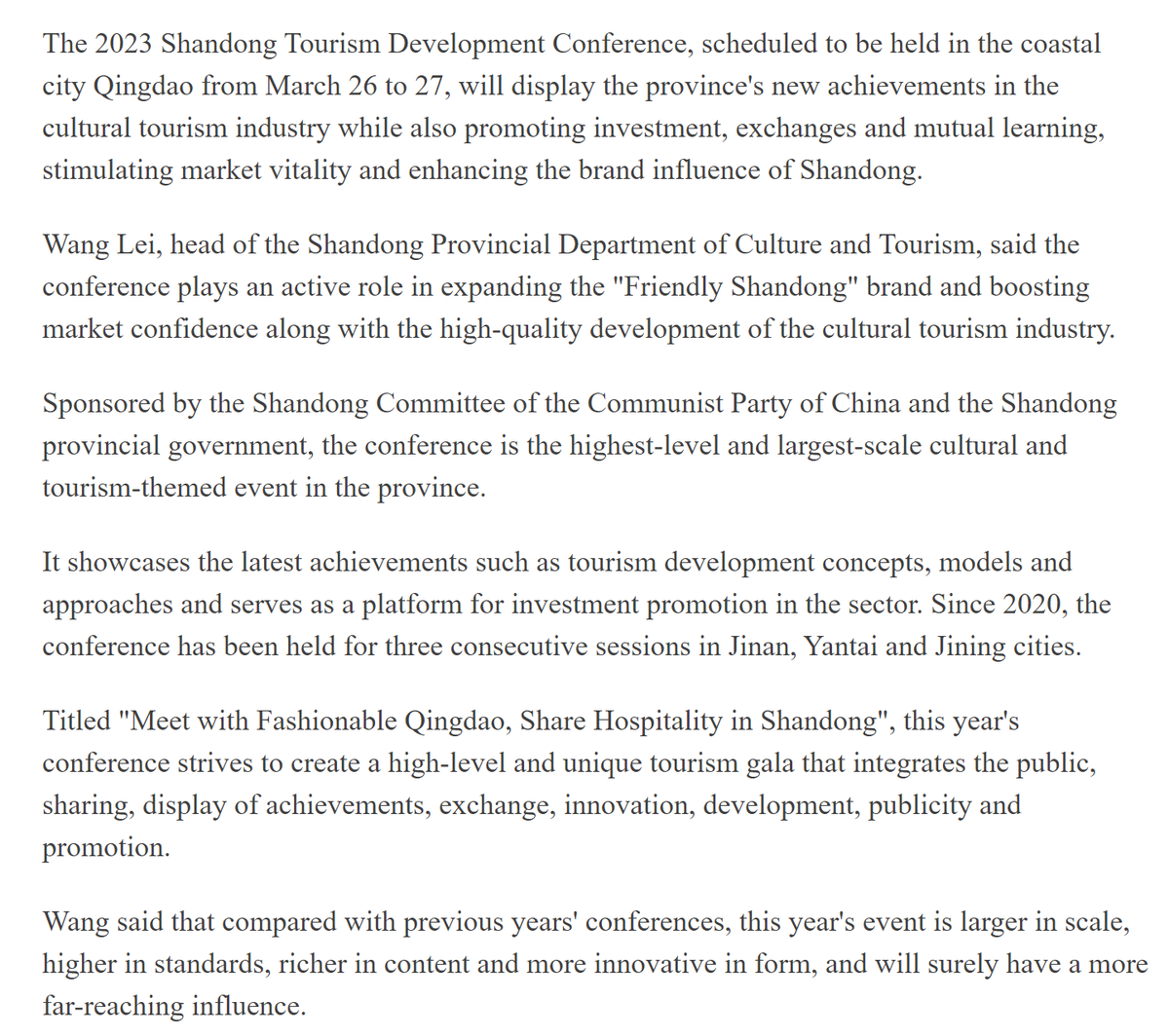 Fairyisme3's tweet photo. Qingdao ready for action-packed tourism development conference😚
 #BestTourismDestination  #ShandongTourismDevelopmentConfence https://t.co/oZsECqP4F2