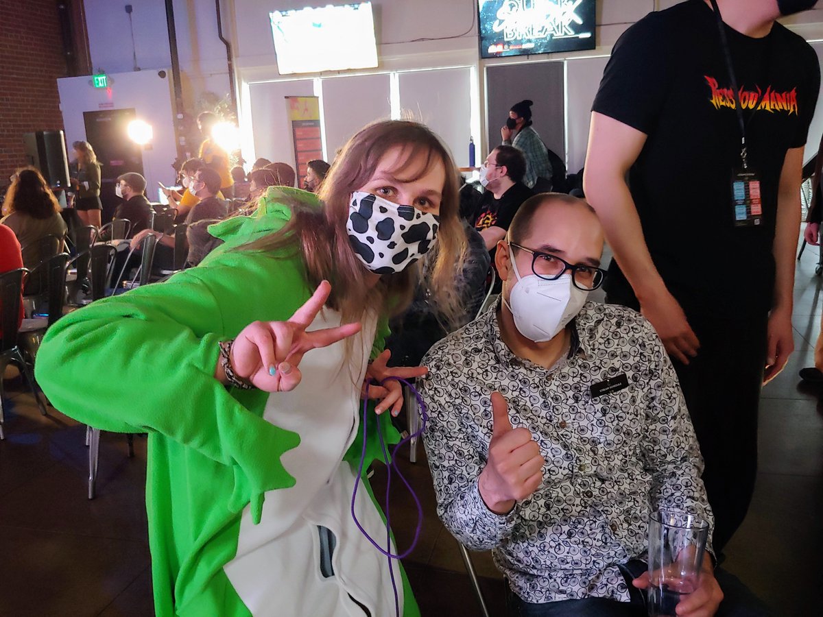 tLozSEA's tweet image. As this was the first #Slashback2023, I don&apos;t have a previous #PNWFGC thread to link! However, if you want to see similar moments (many involving #thingsihateaboutdaveo but many others as well), you can find my RESSHOUMANIA album here