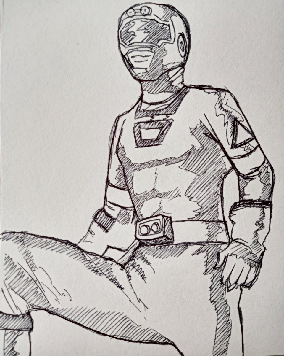 theartofalien's tweet photo. Blue Turbo Ranger

#Drawing #Dibujo #Art #Arte #PenDrawing #PenSketch #Sketch #Sketchbook #SketchbookTour #SketchbookDrawing #Crosshatching #Achurado #Entramado #Boceto #PowerRangers #PowerRangersTurbo #BlueRanger #BlakeFoster #SciFi https://t.co/K1ad2ttWoX