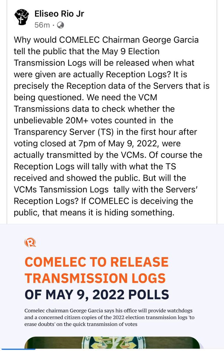 AsabLupak's tweet photo. Comelec is deceiving the public. https://t.co/wYFOB9Vp66