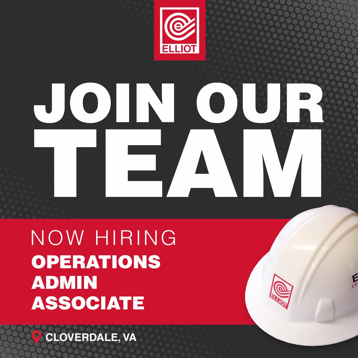 DavisHElliot's tweet photo. Elliot is seeking an Operations Admin Associate to join our team in Cloverdale, VA!

Interested? Visit the link below to apply today!

Apply: https://t.co/dcygQasKET

#NowHiring #Hiring #Career #CareerOpportunity #Job #JobOpportunity #JoinOurTeam #Cloverdale #Virginia #Roanoke https://t.co/ZcwCORpbgQ