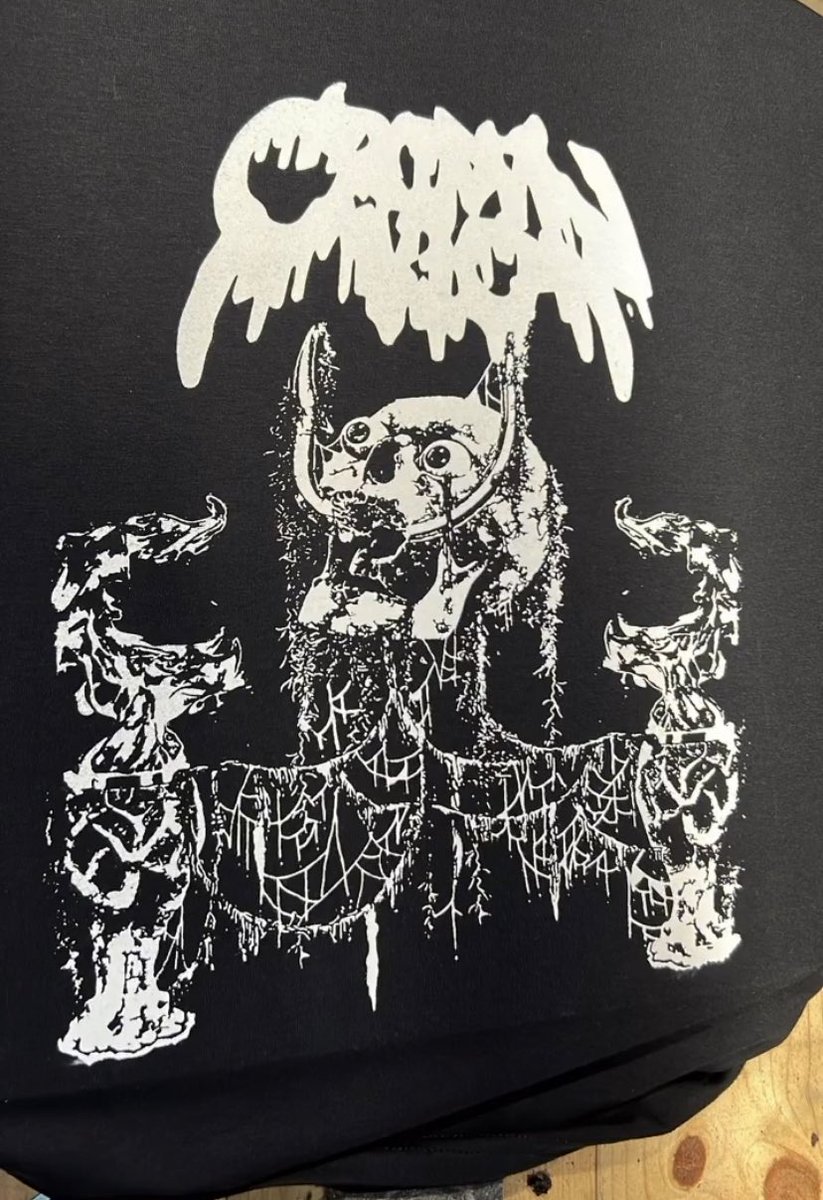 crownvicwv's tweet photo. Just restocked these T-shirts. We’ve got a few smackers this weekend in OH. Come to function 🦍 https://t.co/Jg3qsAy171
