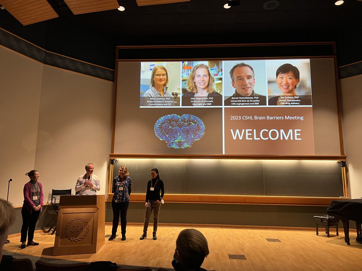 Britta_in_Bern's tweet photo. We are starting with CSHL Brain Barriers Meeting!! Very exiting!! https://t.co/a6dcHFdEBm