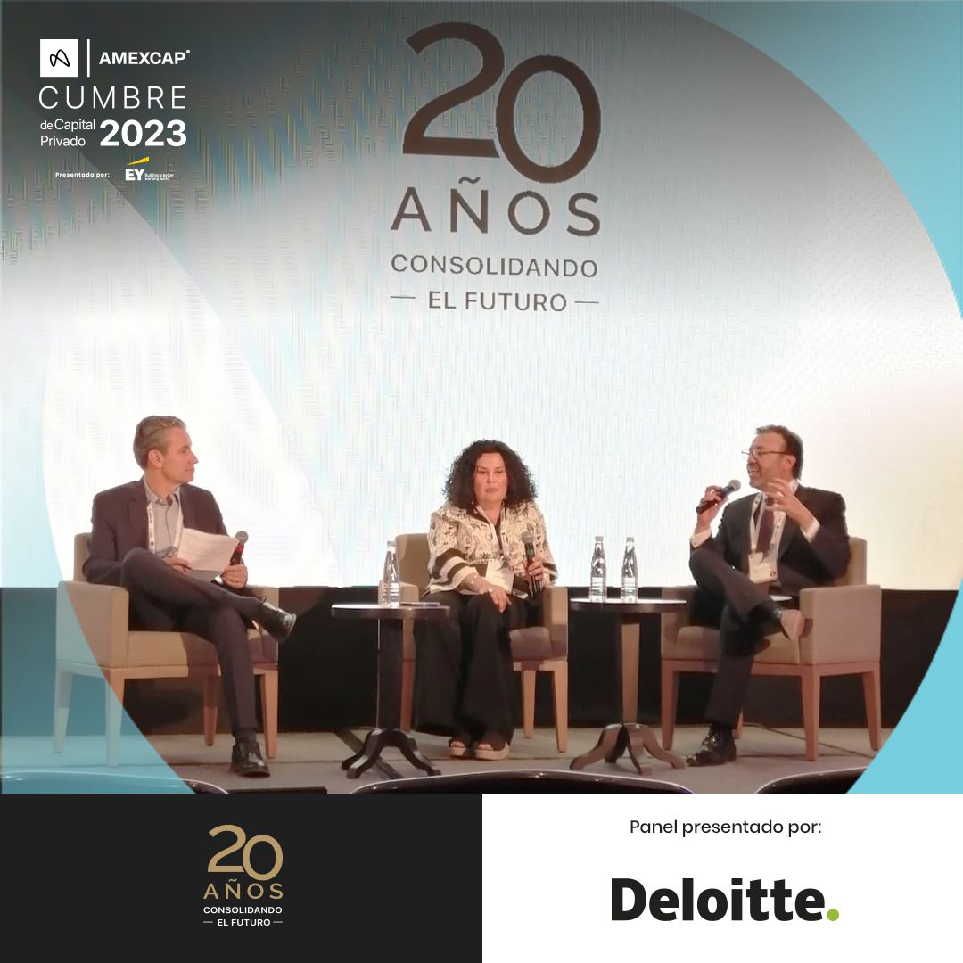 AMEXCAP's tweet photo. “Trabajar duro por un ecosistema mas sano para todos los colaboradores.

- El #nearshoring: cómo aprovechar las oportunidades, cómo profesionalizarlo, cómo cumplir con todas las certificaciones… ¿cómo ayudar a hacerlo posible?”

Agradecemos a nuestro patrocinador @DeloitteMX https://t.co/e2G7lUfqXe