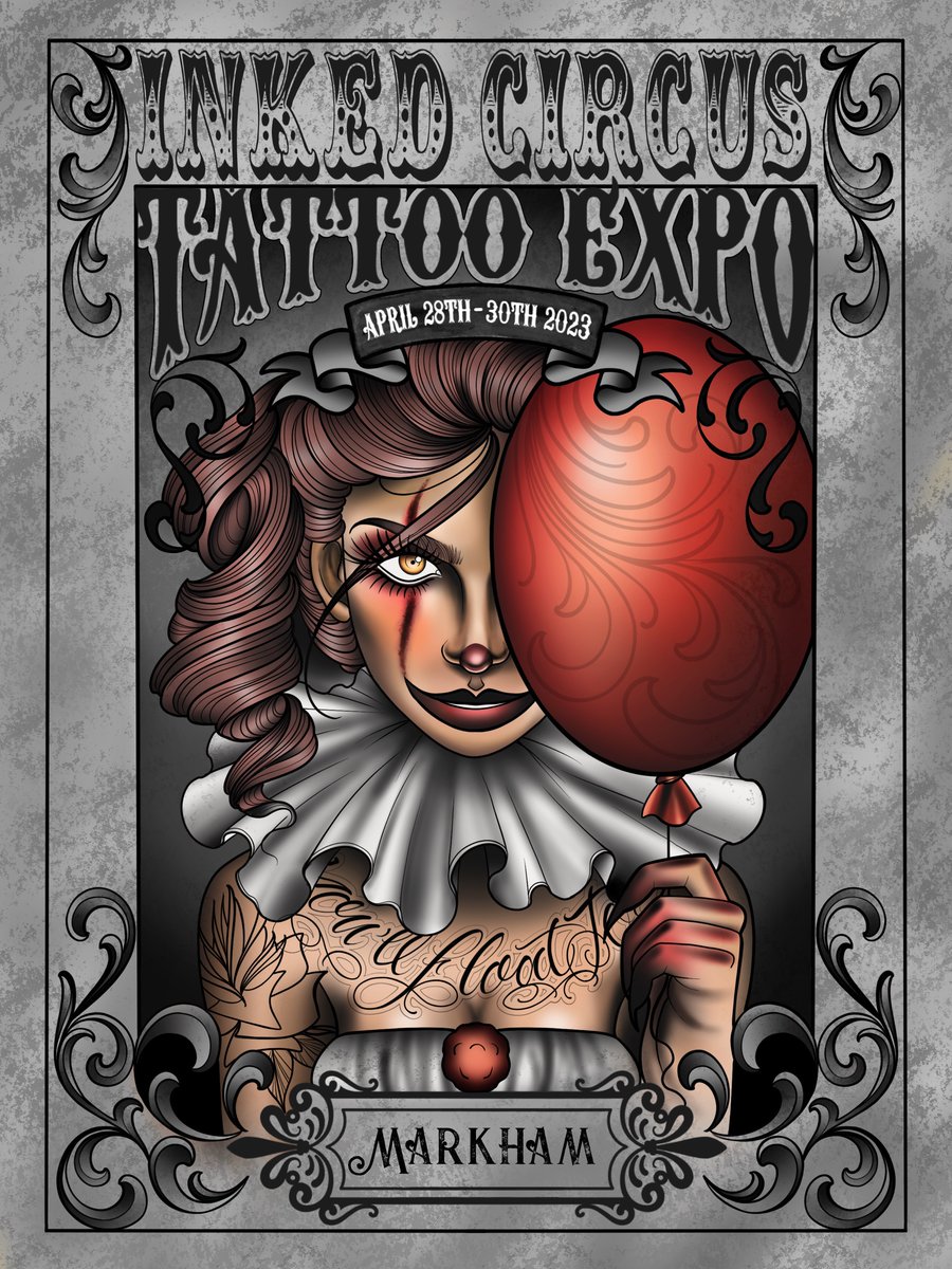 PrimalAttitude's tweet photo. Inked Circus Tickets ... SAVE $5 - https://t.co/LuOeaitlb3 https://t.co/ELt3W6FxF8