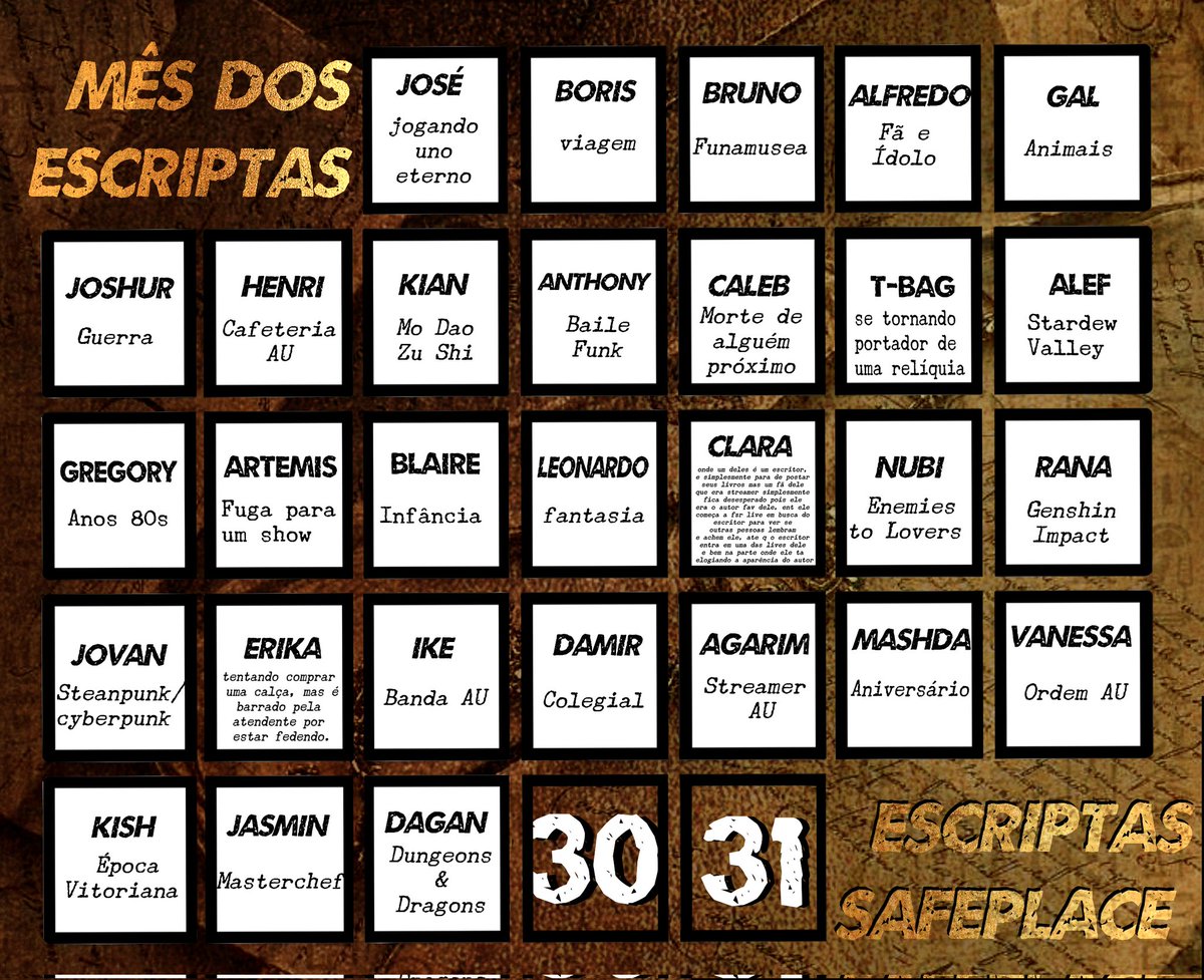 SAFESCRIPTA's tweet photo. DIA 29
Olha o bebรช num universo diferente. Quem aรญ entende de D&D?!
Para interagir vc pode usar:
#EscriptasStans
#EscriptasMonth
#EscriptaMonth https://t.co/vvbZrD1XC2