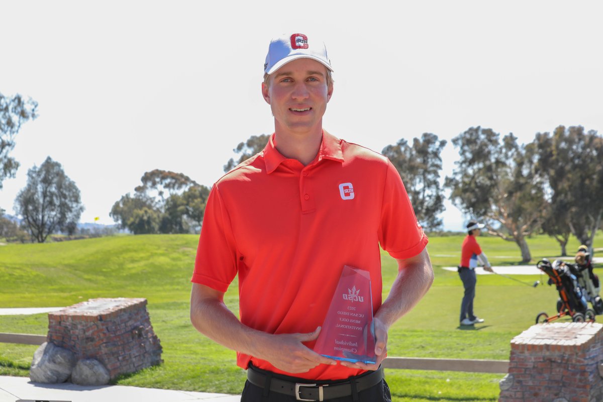 Congrats to Eirik Thomassen on winning the UCSD Invitational with a school-record three-round 20-under 196!

#GoMatadors