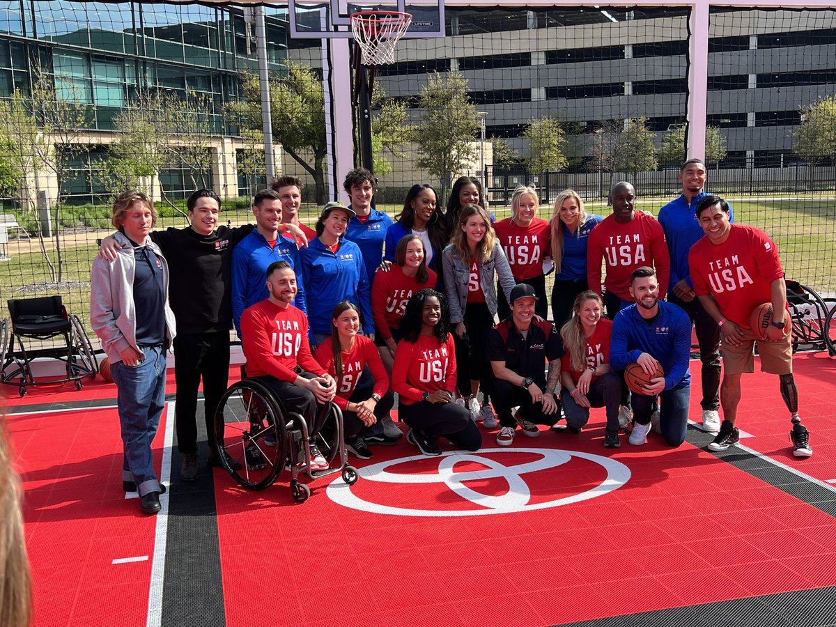 Got to experience my first Team USA Day with @Toyota and left feeling SO inspired by the passion and commitment of all the athletes and the support from Team Toyota! Just really lucky to be part of this inspiring group of humans. 🤩🫶🏻 #ToyotaPartner