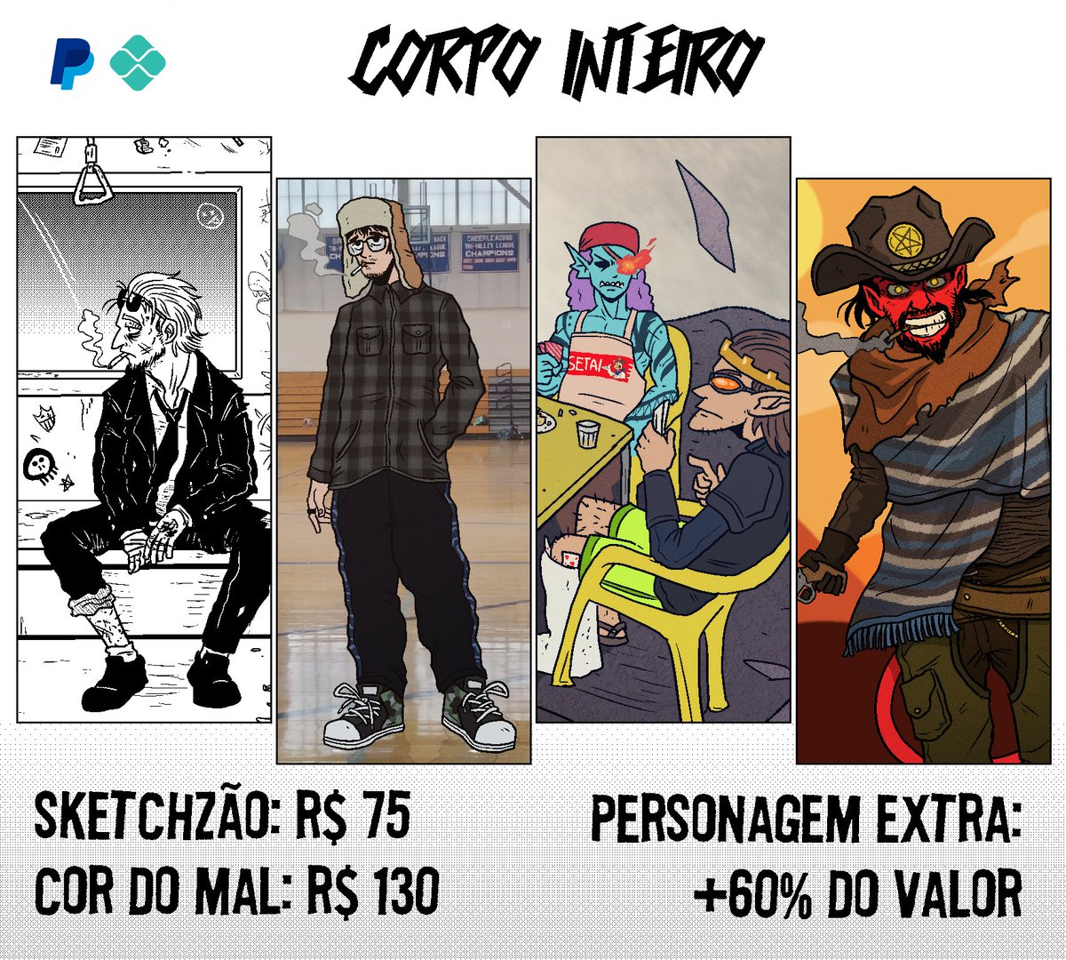 Tabela de Commission Atualizada

Pagamentos por Paypal, PIX, GRUPO SHIMANO XT, Moto G trincado.

Mais informações no +