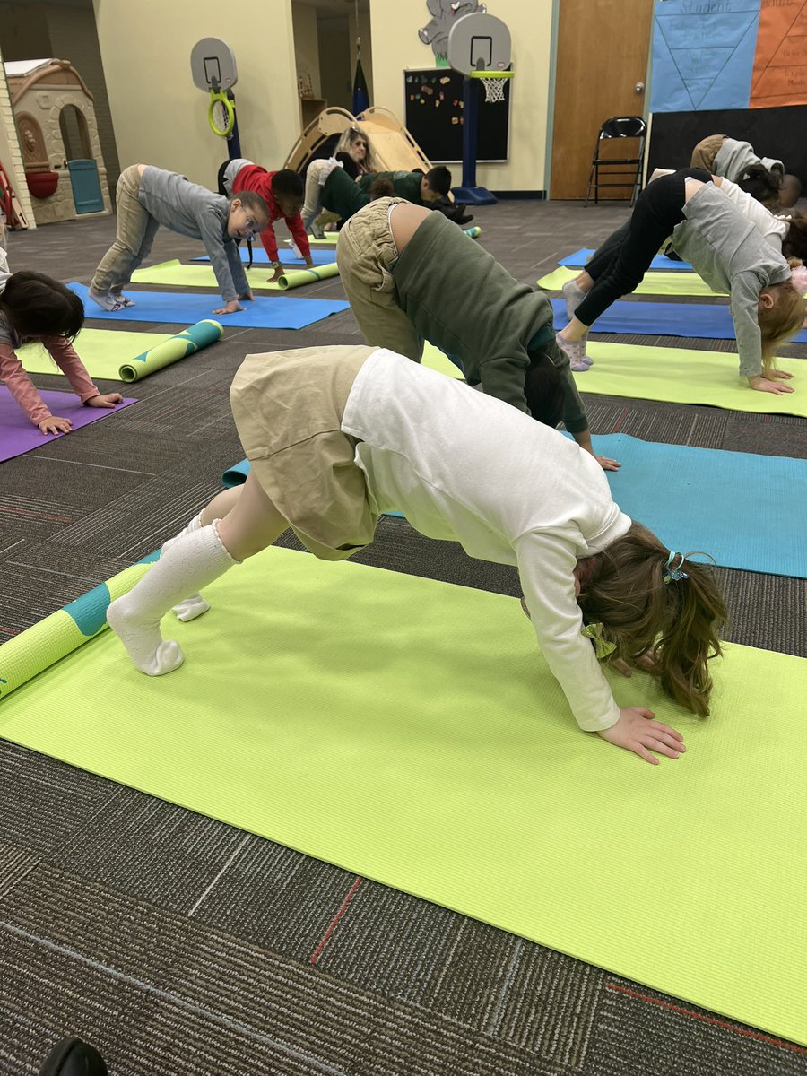 We love Yoga with Ms. Amy 🧡