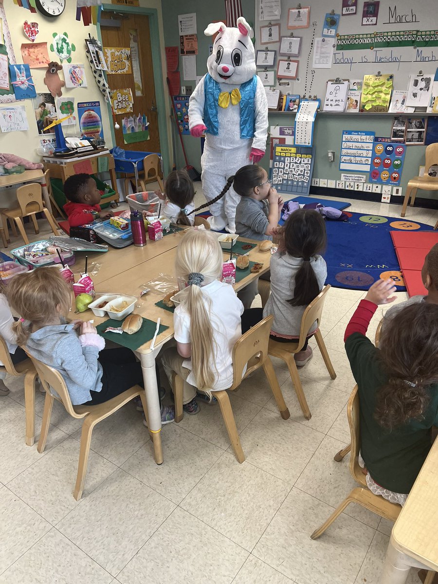 Thank you to the Easter Bunny for surprising us today!! 🐰🐰