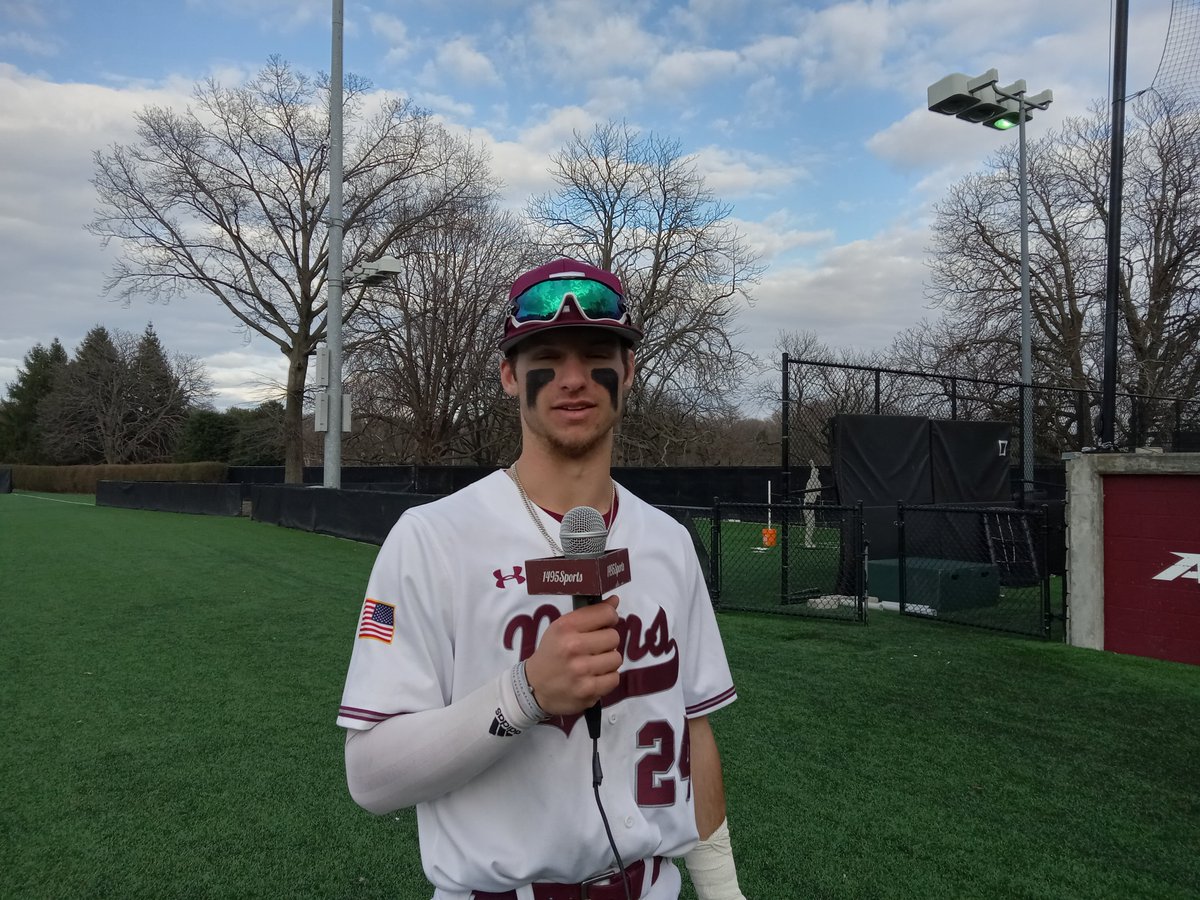 StacyPodelski's tweet photo. Huge s/o and thanks to @FordhamBaseball for the opportunity to cover the game that took place VS Hartford and s/o and thanks to Zach Selinger and Sebastian Mexico for chatting with me for my website @1495Sports
#fordhamuniversity #gorams #fordhambaseball https://t.co/JMwnPzw8kH