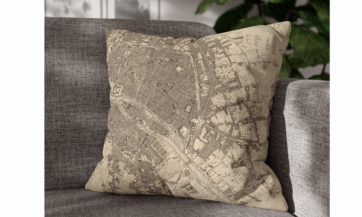 Vintage Paris Pillow - etsy.me/3LXOljM
Parisian map cushions Eastern Division Pillow 19th century Historical map pillow, accents Soft pillow French culture #pillowcase #parismap #vintagelook #bohemianeclectic #homegift