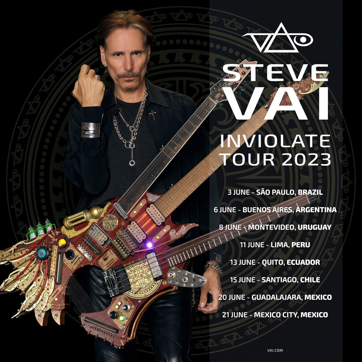jesus_rockven's tweet photo. #inviolatetour 
@stevevai en Latinoamerica. https://t.co/K24Ix4jtiR