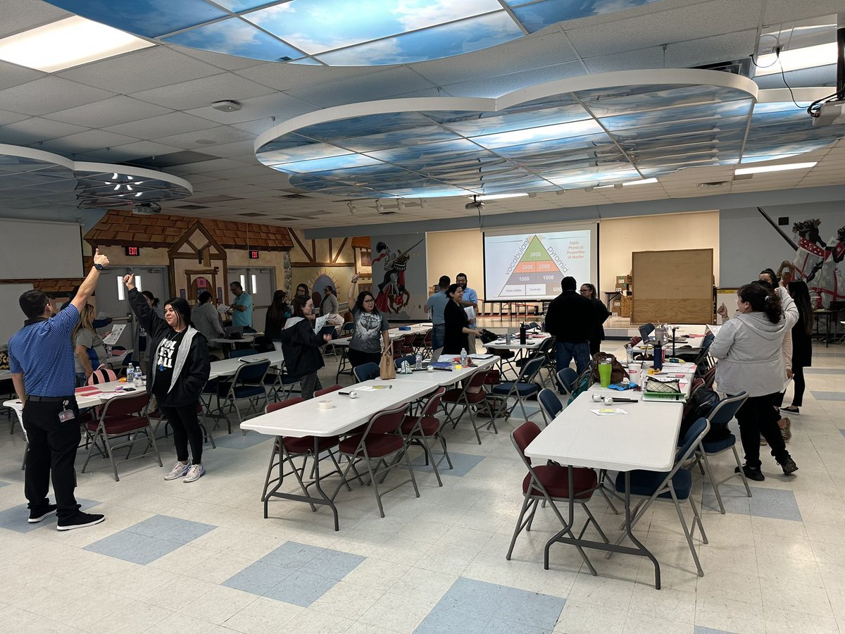 MonikaRobinson_'s tweet photo. What a great afternoon with 5th Grade Science teachers during our Rockin’ Review! Thank you all for your participation and engagement! @lead4ward strategies, internalization, scripting, and modeling! ✏️🤘@EISDTeachLearn #EISDScience https://t.co/1UqmTw6H6k