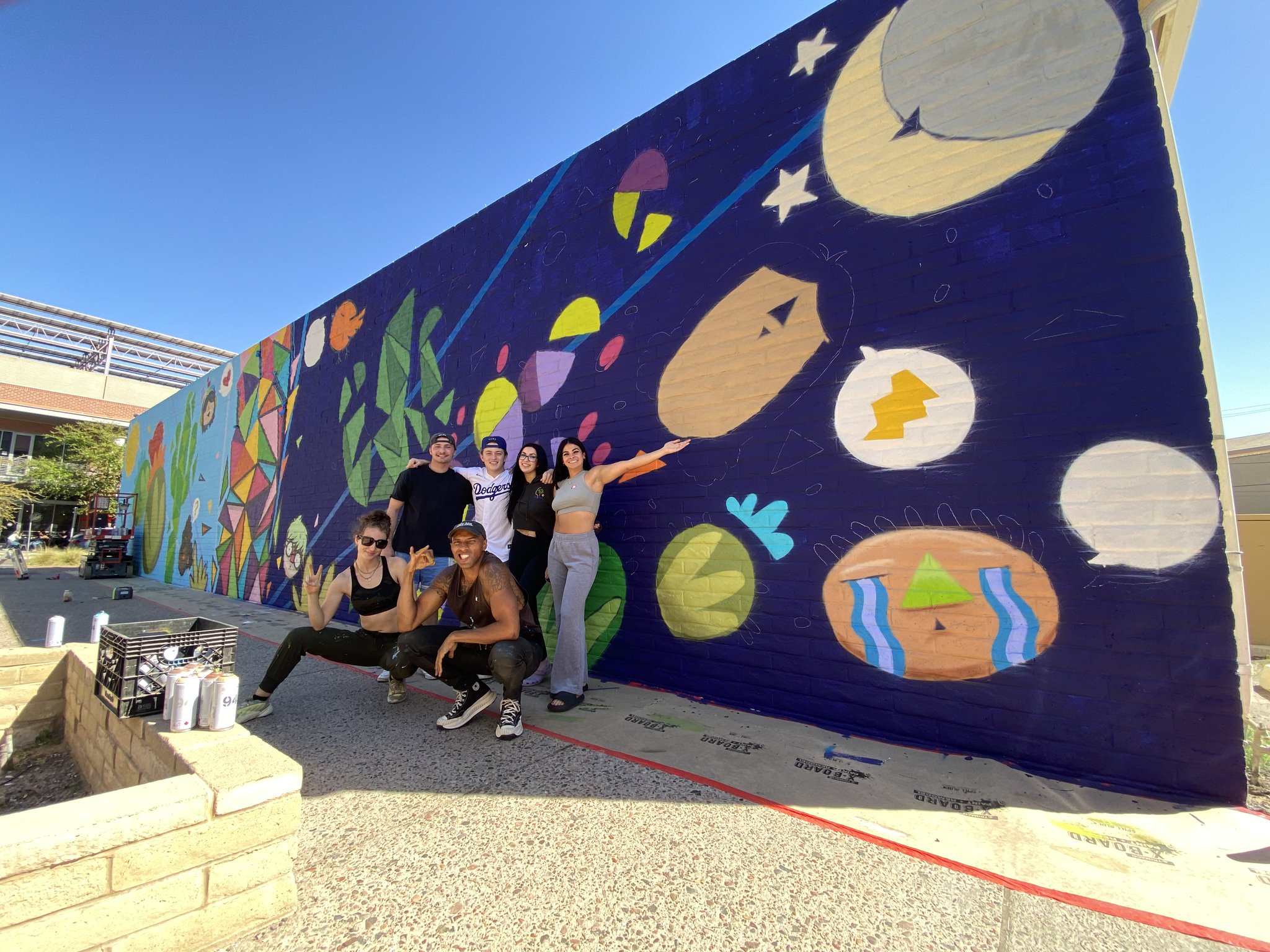 City of Tempe, AZ on Twitter "This AMAZING wall mural by artist Jayarr