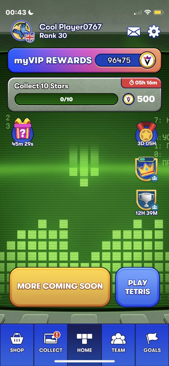 Mariann94423325's tweet photo. @TetrisMobile when will be working #AdventureMode it stuck on the MORE COMING SOON and it impossible playing challenge as everything is locked if you can’t fix #AdventureMode make challenges possible to play in #QuickMode or #Marathon because game becomes frustrating https://t.co/mRwgaQ9jS5