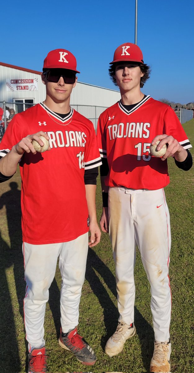 Kiefer Trojan Baseball (@ktrojanbaseball) on Twitter photo Trojans have 2 HRs in the 4th innning beating Mounds 10-0. <a href="/TrentAshford7/">Trent Ashford</a> and <a href="/BBarber_17/">Brayden Barber</a> combined for 5 runs in the fourth. Trent Ashford hit a 3 run HR to Right Field and Brayden Barber hit his 2 run HR to Right Center. <a href="/TreyAshford/">Trey Ashford</a> pitched 4 innings no runs and 7 K's. Trojans have 2 HRs in the 4th innning beating Mounds 10-0. <a href="/TrentAshford7/">Trent Ashford</a> and <a href="/BBarber_17/">Brayden Barber</a> combined for 5 runs in the fourth. Trent Ashford hit a 3 run HR to Right Field and Brayden Barber hit his 2 run HR to Right Center. <a href="/TreyAshford/">Trey Ashford</a> pitched 4 innings no runs and 7 K's.