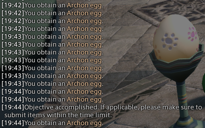 phemyris's tweet photo. How many eggs is a good amount of eggs?
#FFXIV https://t.co/V7L60VUgpN