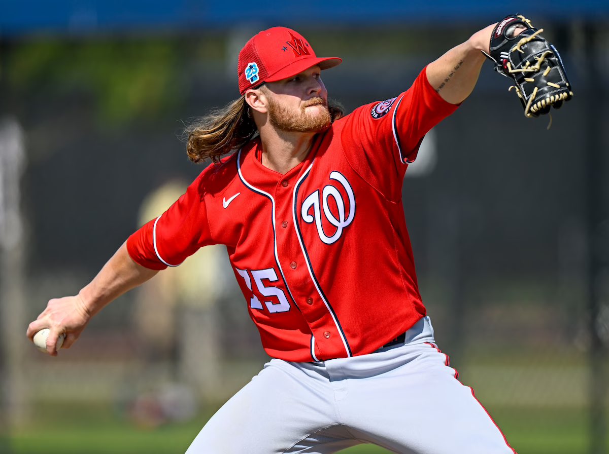 Dragon Baseball (@pjcbaseball) on Twitter photo Make it 1️⃣6️⃣ MLB Alumni for The Drags! BIG congrats goes out to <a href="/Hobie_10/">Hobie Harris</a> who will be on the #OpeningDay roster for the <a href="/Nationals/">Washington Nationals</a>! Much deserved!
#PJCbaseball #BuiltDifferent #MLBDrags Make it 1️⃣6️⃣ MLB Alumni for The Drags! BIG congrats goes out to <a href="/Hobie_10/">Hobie Harris</a> who will be on the #OpeningDay roster for the <a href="/Nationals/">Washington Nationals</a>! Much deserved!
#PJCbaseball #BuiltDifferent #MLBDrags