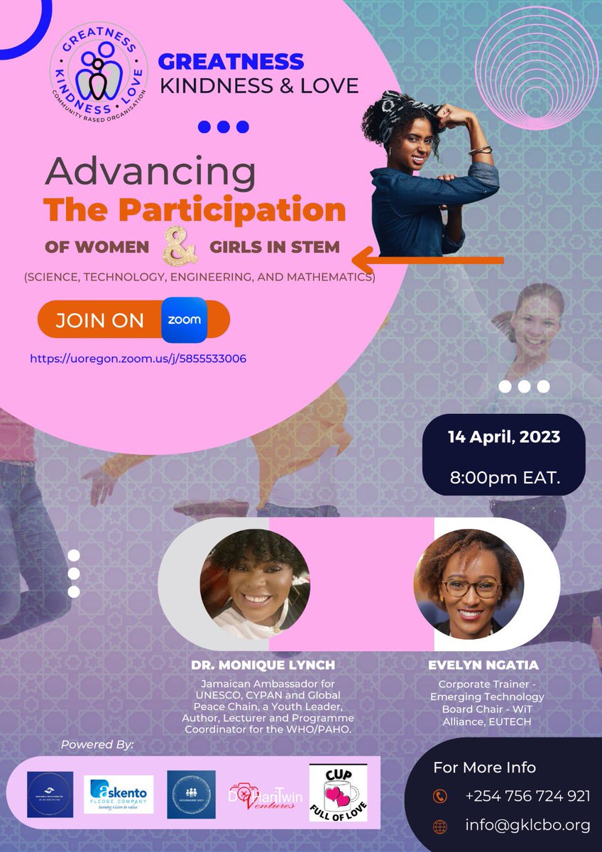 GKL_CBO's tweet photo. Women are on fire mark the date 14th April on zoom plan to attend amazing topics with great speakers https://t.co/kSVVDRQZLA