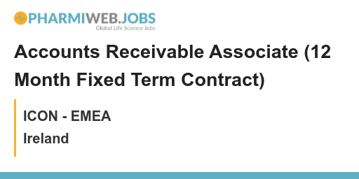 PharmaNews_Jobs's tweet image. Accounts Receivable Associate (12 Month Fixed Term Contract) - zpr.io/MpXtvFh7QCBQ

We are looking for an experienced Accounts Receivable Associate to join our team on a 12 month fixed term contract. Are you the one? #AccountsReceivable #12MonthContract #FixedTerm #Financ