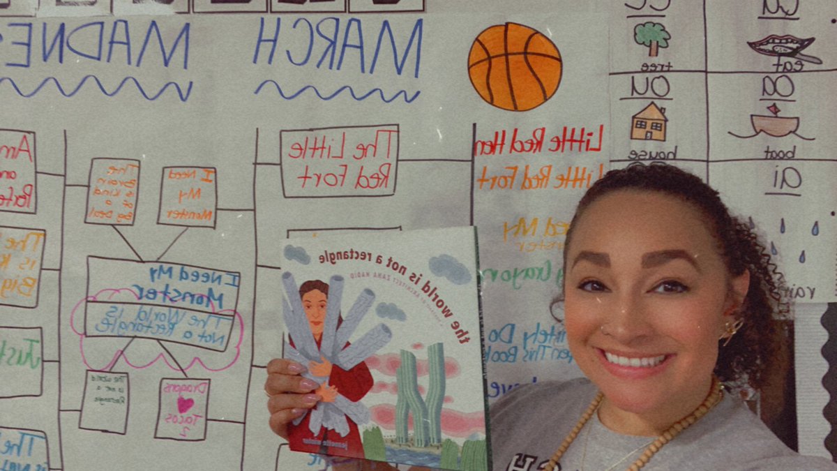 My 1st graders have been having their own March Madness Tournament. I totally underestimated this underdog! The World is Not a Rectangle is a story about the famous Arabic architect, Zaha Hadid.📖🥇#marchmadness #zahahadid <a href="/MJEjags/">Jenks Elementary</a> <a href="/MJEFirstGrade/">MJE First Grade</a> <a href="/KatyOOL/">𝕂𝕒𝕥𝕪 𝕀𝕊𝔻 𝕆𝕆𝕃</a>