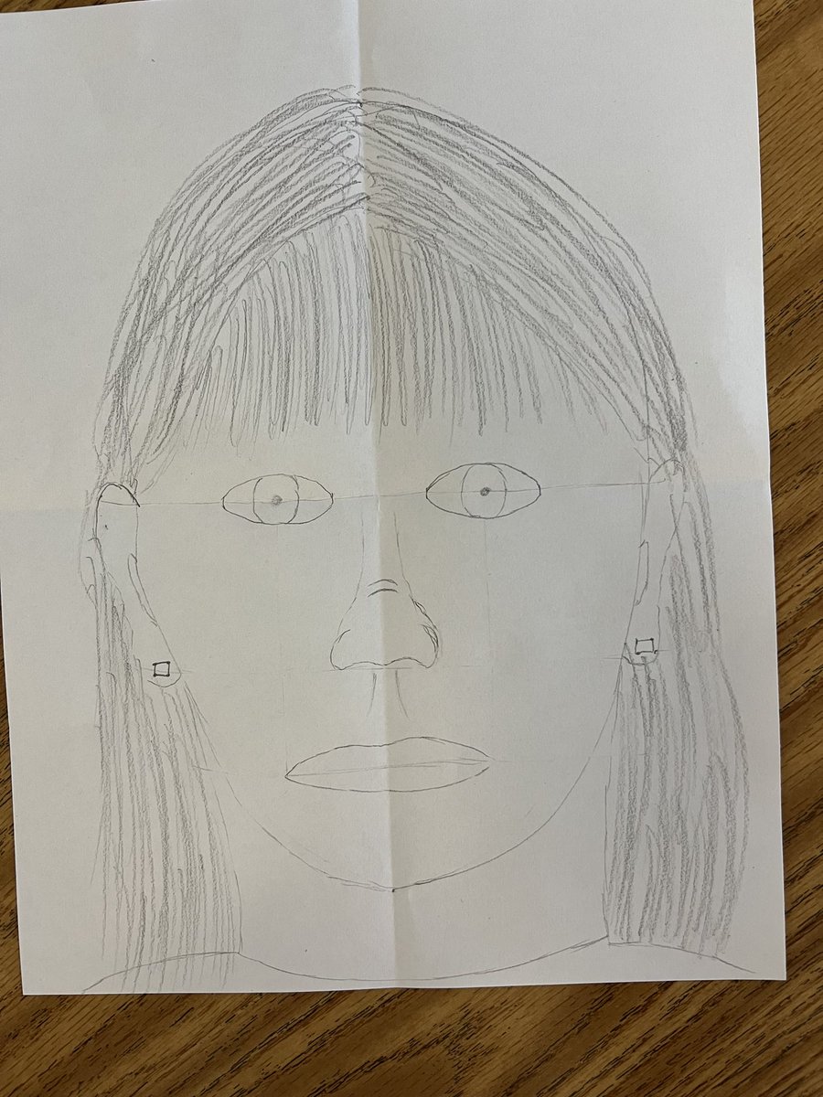OwensOgres's tweet image. So thankful for Mrs. Cope, a former art teacher and principal extraordinaire, for coming in and teaching us the proportions for drawing people! We learned so much. 😀 #learningshouldbefun