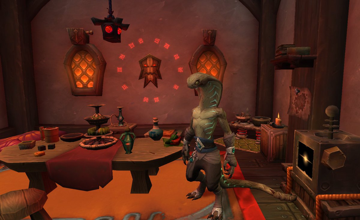 Lexiferum's tweet image. Just a simple sethrak apartment in a complicated goblin city... or is it? #EpsilonWoW
