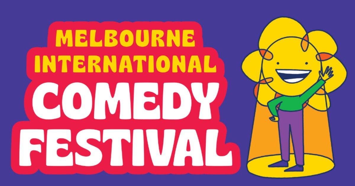 Melbourne International Comedy Festival is back in town! Get your tickets now!

#MICF 29 March – 23 April 
comedyfestival.com.au 

Artwork Ghostpatrol Actual Size

#BorntoPerform #EntertainmentTravel