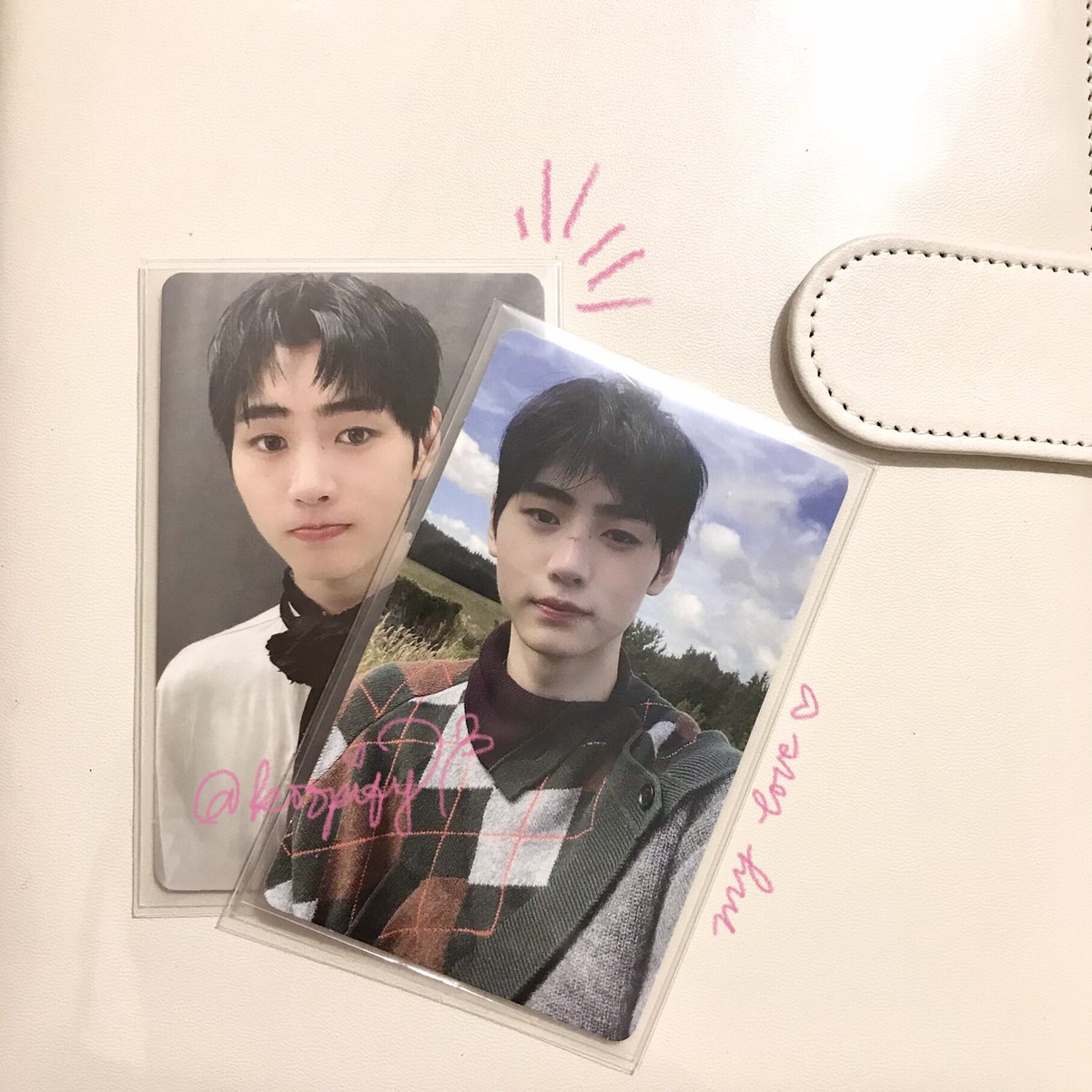 koopify's tweet photo. — [♡] happy mails for ange ;
#koopimails ┊͙ #ATproofs 

AAAA mejo late BUT THANK YOU FOR THE EASY TRANSAC! my hoon pcs came home agad and thank you for safely securing my pogi baby >< BD:1 HOON 95% complete 🤩 

thank you! *ଘ(੭*ˊᵕˋ)੭* ੈ♡‧₊˚ @kungyaz4ever https://t.co/SQRgGDnaFO