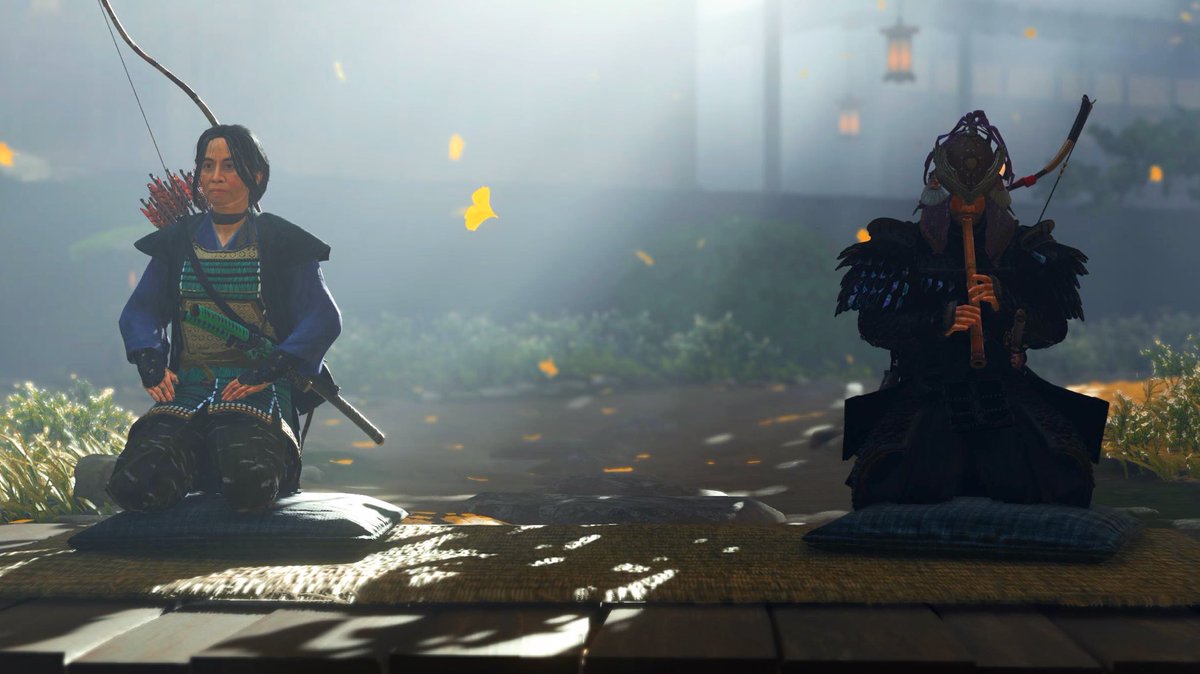 BennyRietveld's tweet image. Jin comforts Lady Masako; Lady Sanjo being her charmingly, threatening self; what does the fox say?; Jin gets comfort from Nobu.

#VirtualPhotography #ThePhotoMode #VGPUnite #TheCapturedCollective #WorldofVP #VPEclipse #VPRT 
#VPGamers #PS5Share #GhostOfTsushima
#TsushimaTuesday