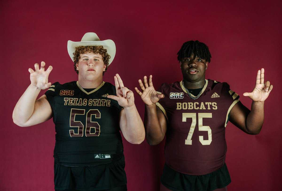 Had a great time at @TXSTATEFOOTBALL Junior Day. Look forward to coming back! @GJKinne @CoachShoeOL @andrewcobus @omar8a33 @CoachHankCarter @herreralCoach @TommyMangino