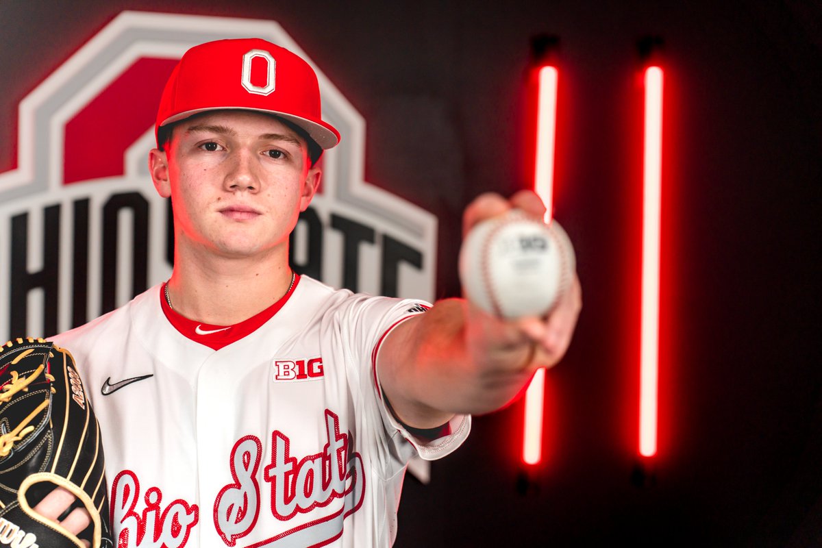 OhioStateBASE's tweet photo. TOP 8⃣ | Now pitching for Ohio State: @landonprice2003 

#GoBucks https://t.co/Kc3xvW9tD2