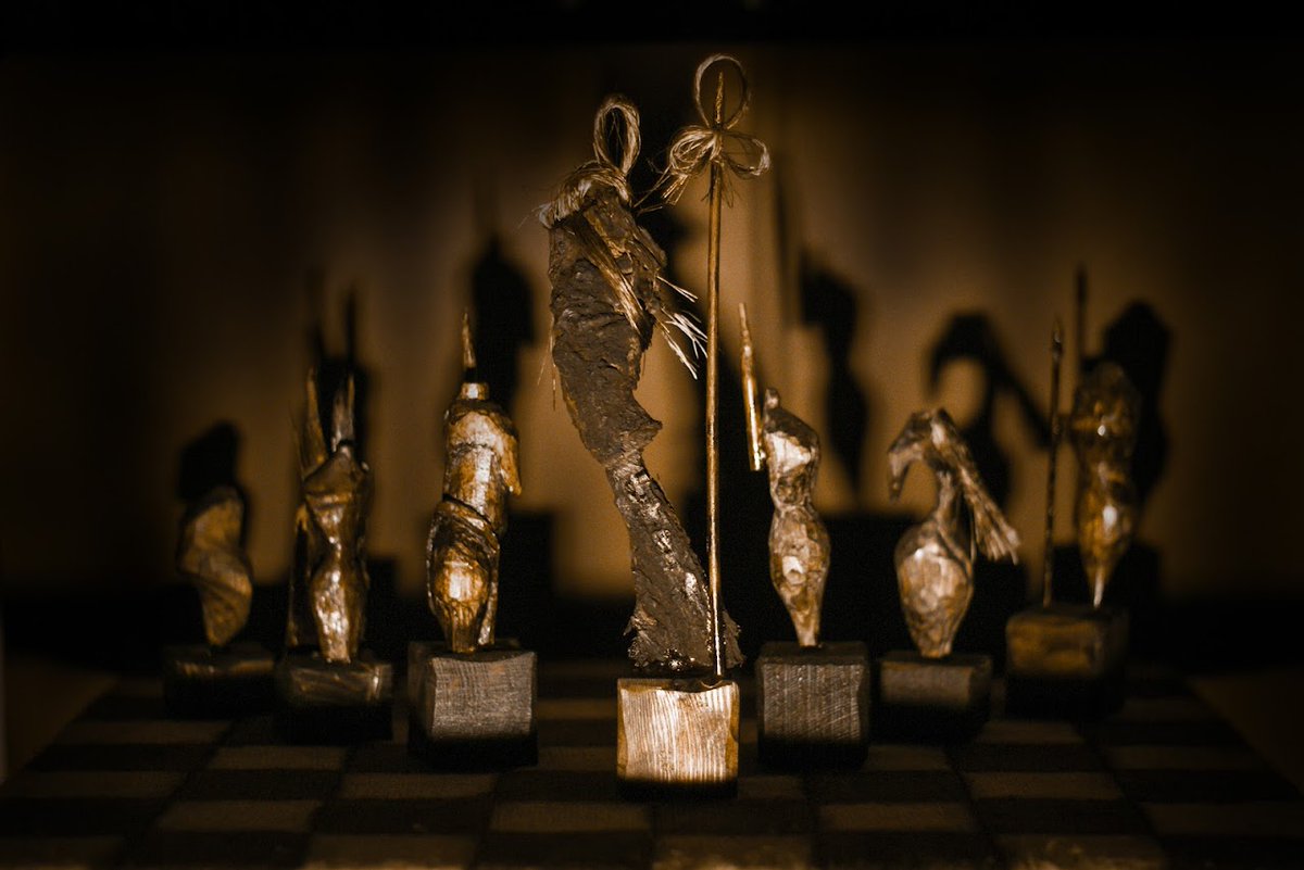 Traitor king

Photographed by me.
My chess project. Thinking about political chess, not game chess.

Made using wood.
2016 
Modar Dawara 
#artphotograph #Chess #Traitorking #woodchess #art #Artists
