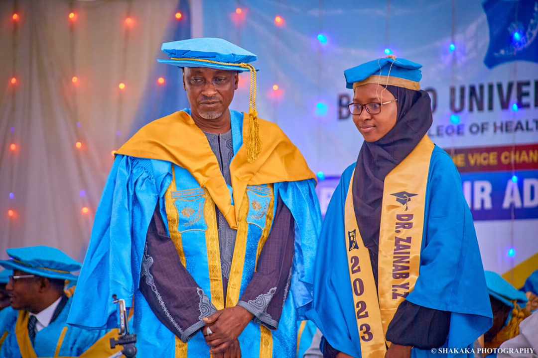 YZYau's tweet photo. And she is now Dr. Zainab YZ Ya'u, a diligent daughter, following her induction as a registered medical practitioner by the Register of the Medical and Dental Council Monday, March 28. This was when she took a bow as the best Pathology Student of her set in the  Medical School https://t.co/t21RiDyvb8