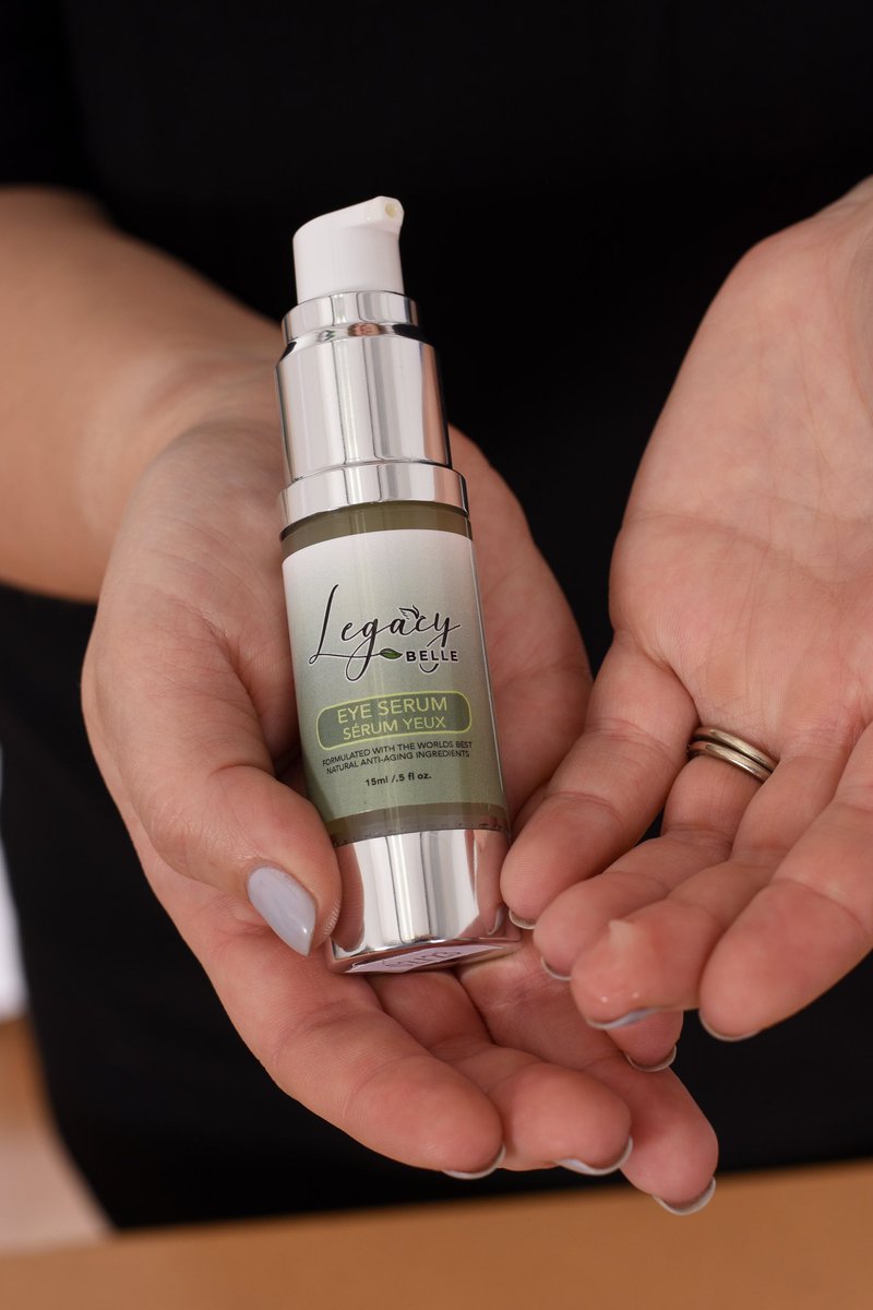 SimpleeNatural's tweet photo. Featuring our wonderful eye serum! This is a wonderful product to awake your eyes with the ultra-hydrating formula. We also showcasing our wonderful lineup of Legacy Belle Skincare products!

#naturalproducts #LinkInBio #shopnow #eyeserum #skincareproducts #skincare #nightcream https://t.co/NxNMkgLkRx