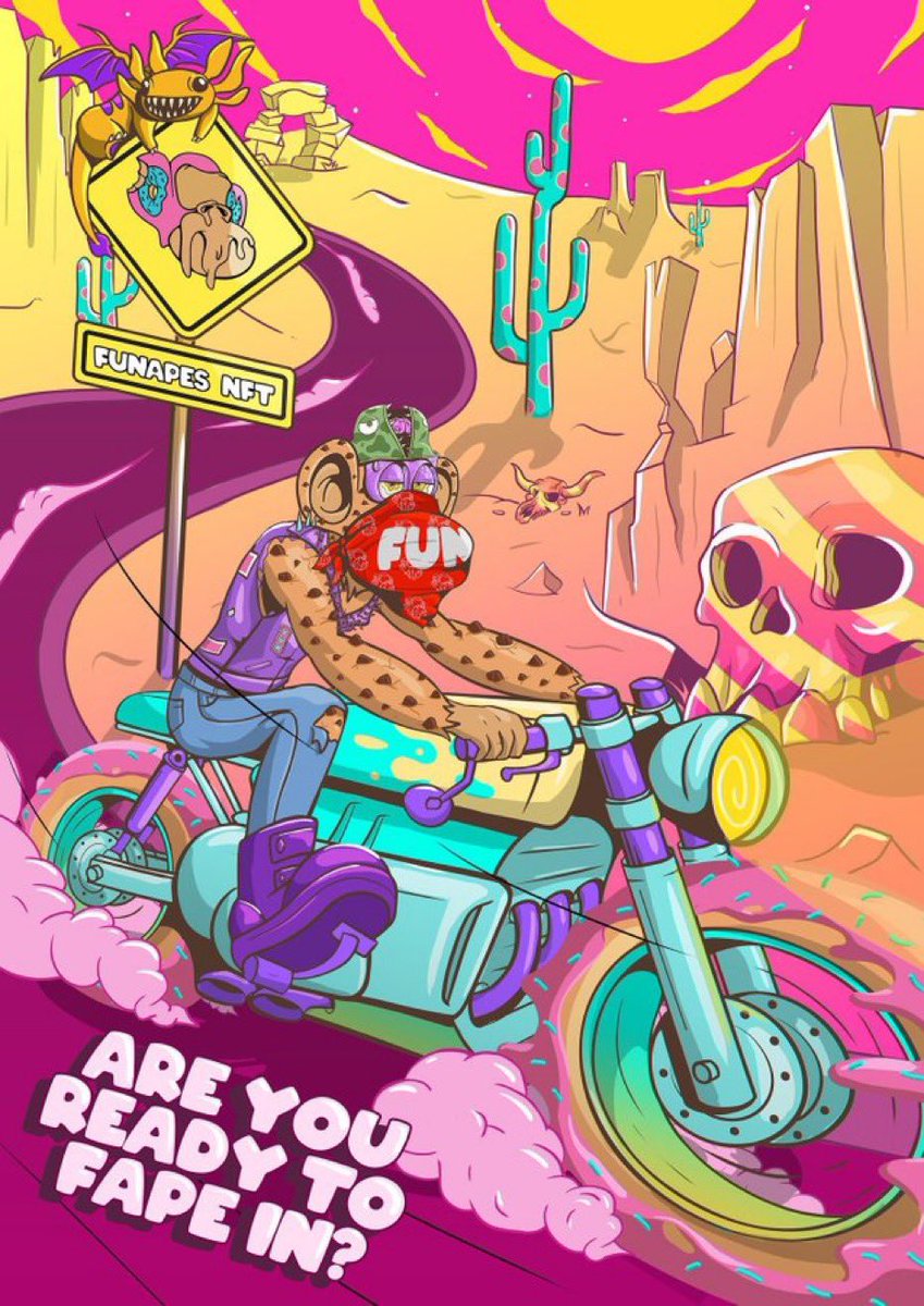 BattleaxeNFT's tweet photo. @al_o1ne @LilHottiesNFT @StreetMelt @DentedFeelsNFT @LeopardCrew @los_muertosNFT @steezyapegang @BubbleGunGang @savagenationnft @EternalsXYZ @thedrunkrobots You definitely sleeping on @FunApes_NFT #FunApesNFT https://t.co/1xnrbmshI3