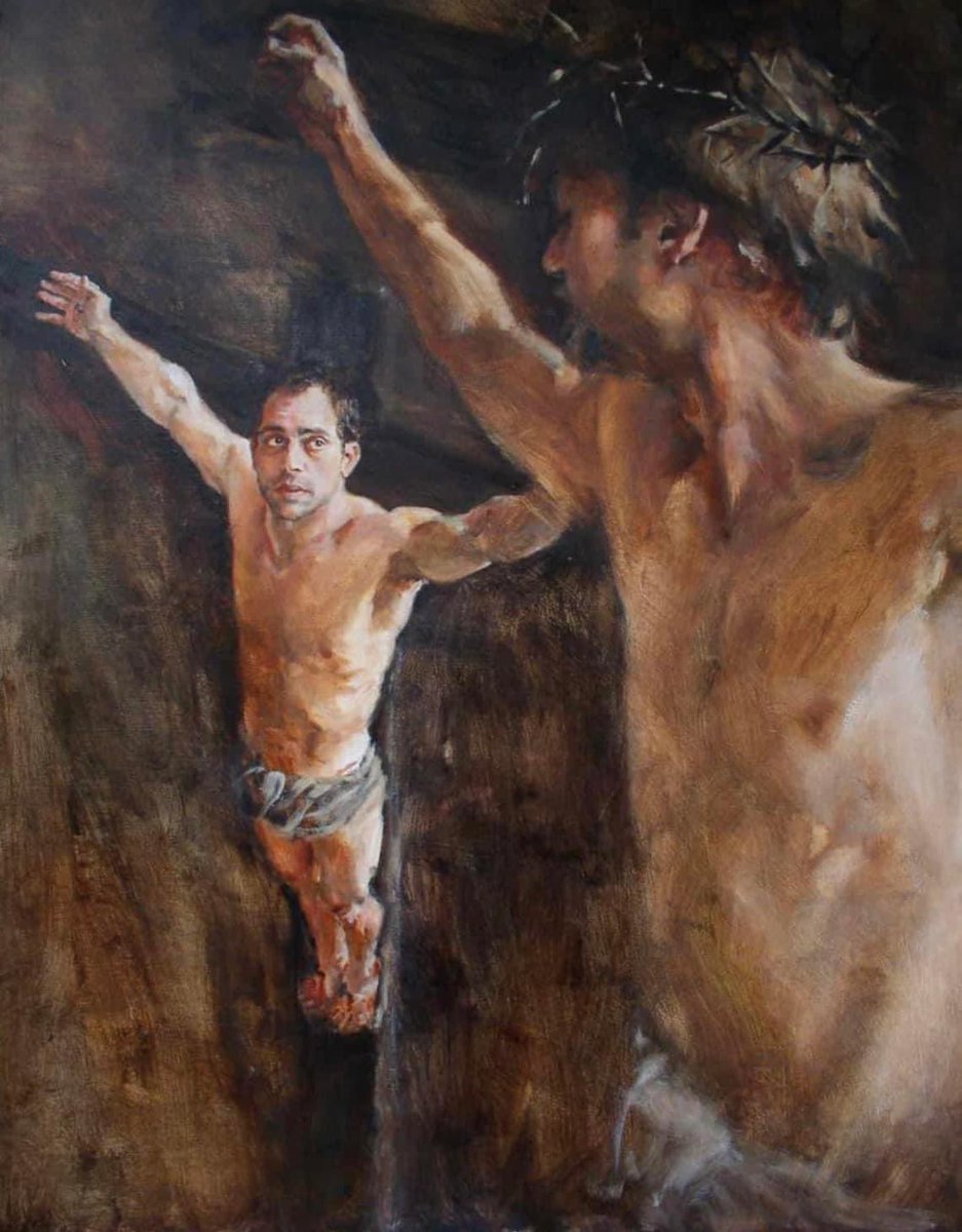 malachiobrien's tweet image. JESUS DOES NOT CHANGE YOUR LIFE. 

HE REPLACES IT 

How does the thief on the cross fit into your theology? No baptism, no communion, no confirmation, no speaking in tongues, no mission trip, no volunteerism, no financial gifts, and no church clothes. 

He couldn't even bend his…