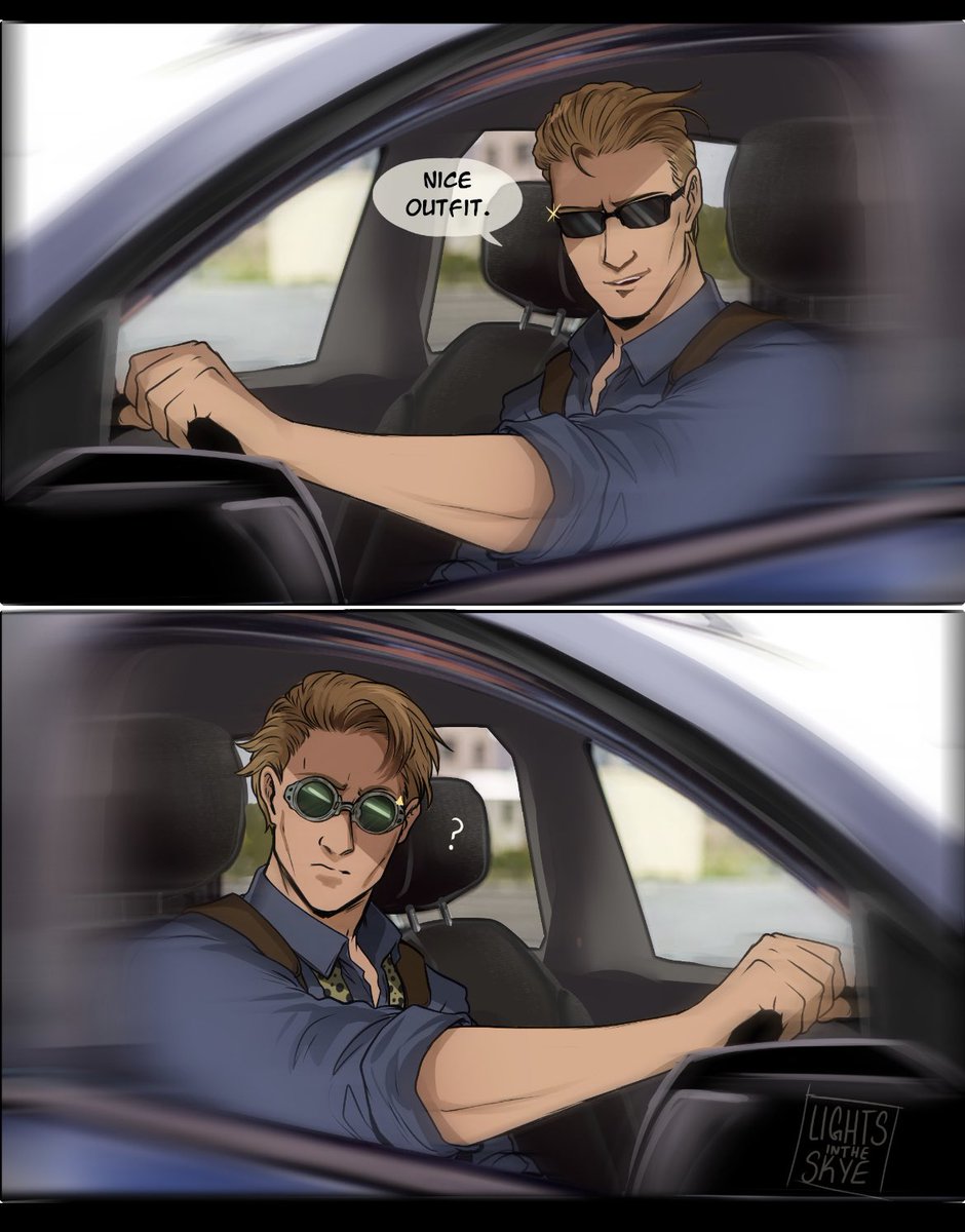 Lightsintheskye's tweet image. I got paid to make this meme #residentevil4spoilers