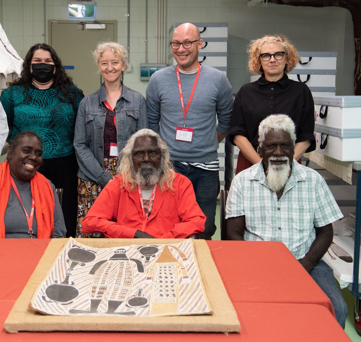 We are seeking nominations to become part of an Aboriginal Advisory Body. EOIs close 30 April. Contact Pauline Schober, Head of Aboriginal Heritage via pauline.schober@magnt.net.au . W. Manydjarri A. Mundjula G. Milaypuma C. Durkin S. Harris R. Raymond Dr R. Mirams