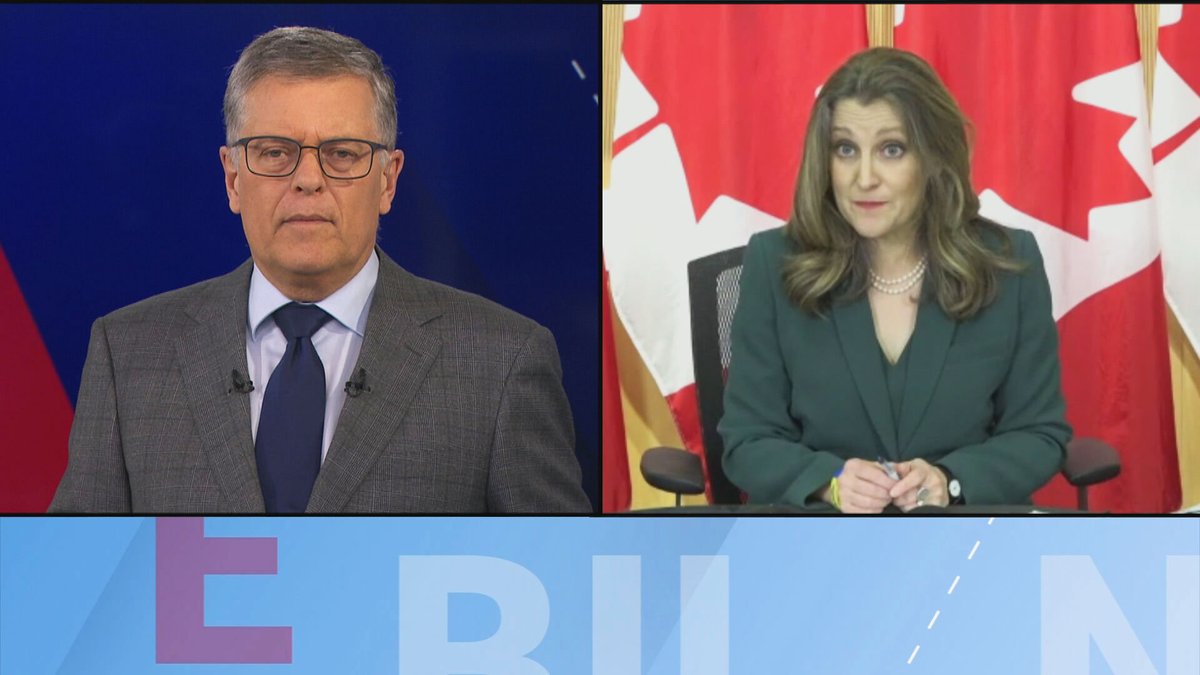 Abandon du retour à l’équilibre budgétaire: Freeland s’explique
tvanouvelles.ca/2023/03/28/aba…