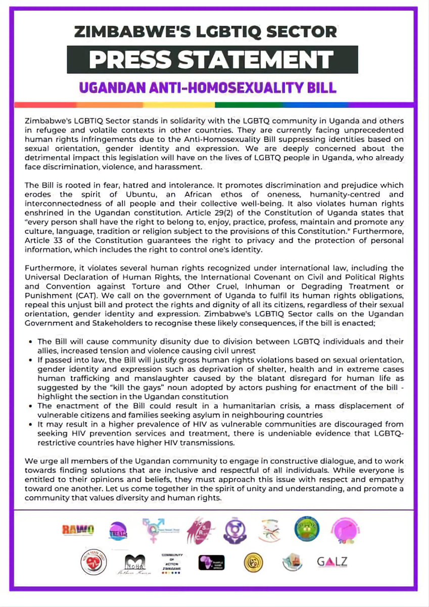 Thanks for the solidarity and love comrades. #Zimbabwe