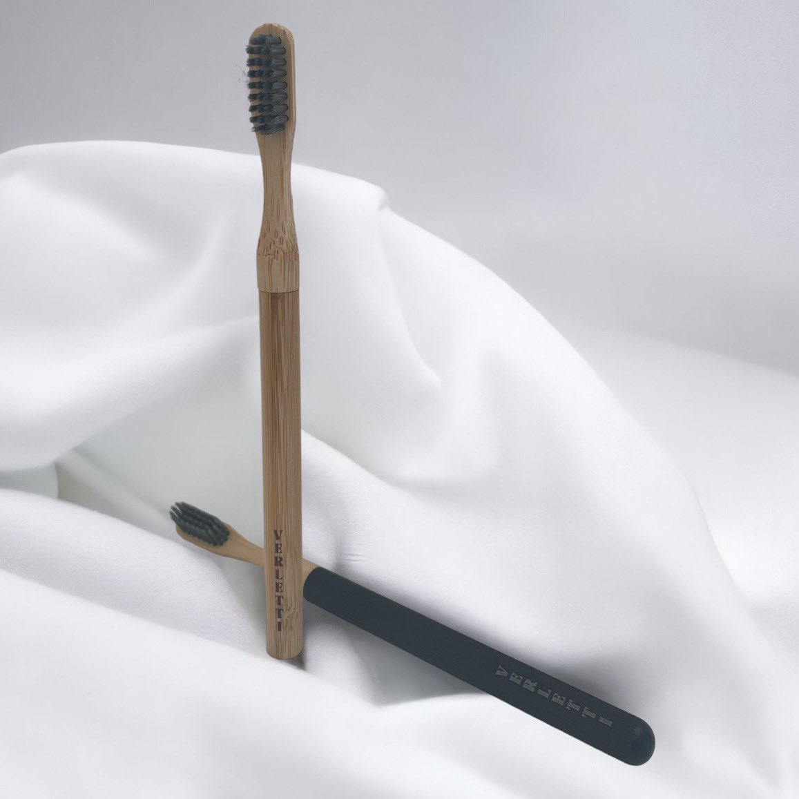 How our ultra soft charcoal bristles feel. #ElevateYourRoutine #April7