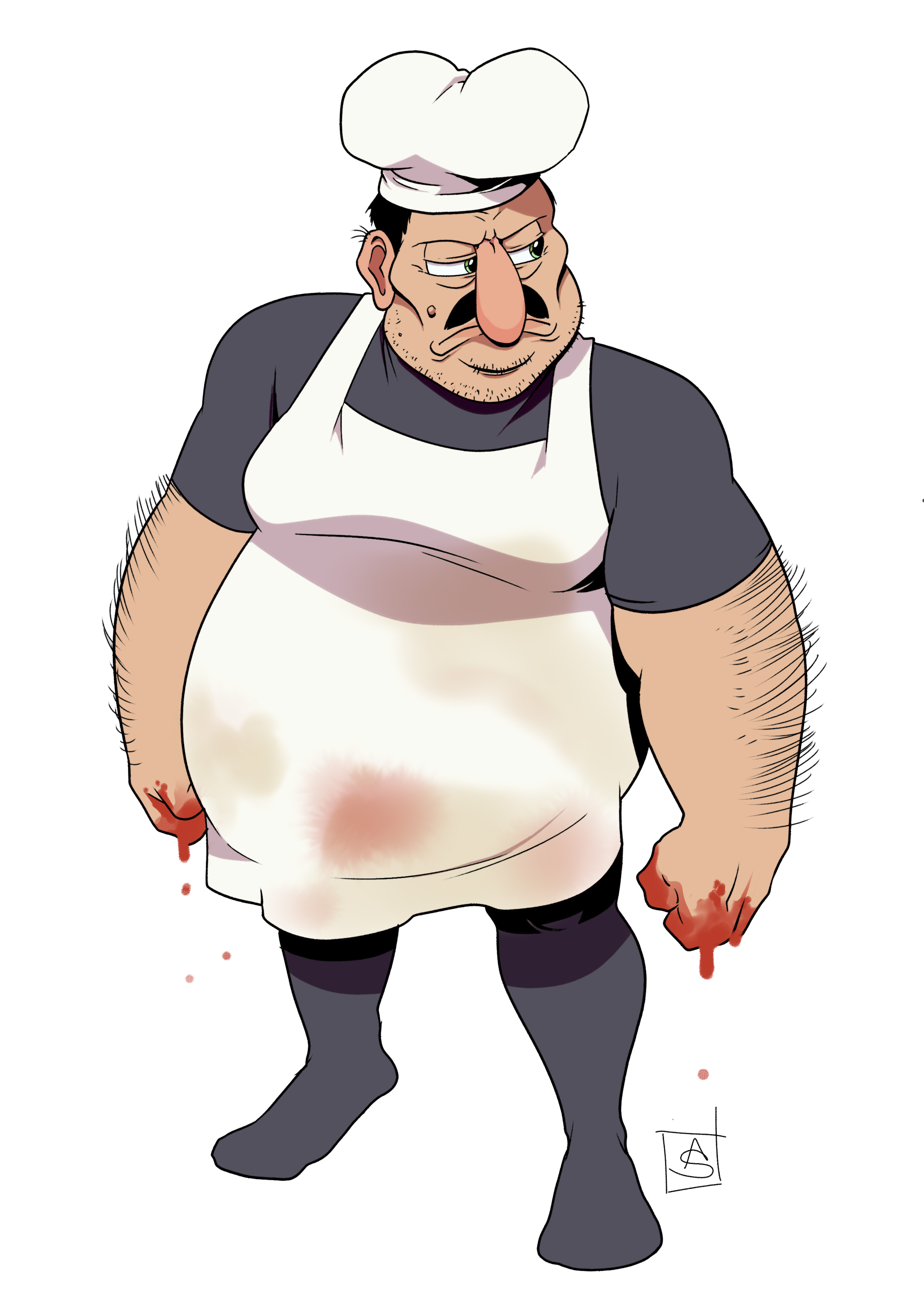 Aaron Schmit on X: Never played Pizza Tower, but Peppino looked so fun to  draw, I couldn't resist  / X