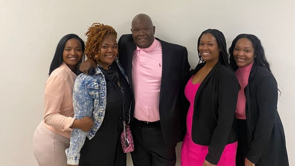 WLBT's tweet photo. Mike Hill, 61, was shot and killed during the school shooting Monday morning in Nashville. Hill, a custodian at Covenant School, was a father of seven children and 14 grandchildren. His family says he loved to cook and spend time with his big family. https://t.co/zvt2RBaLhv https://t.co/F9wb2KvuNT