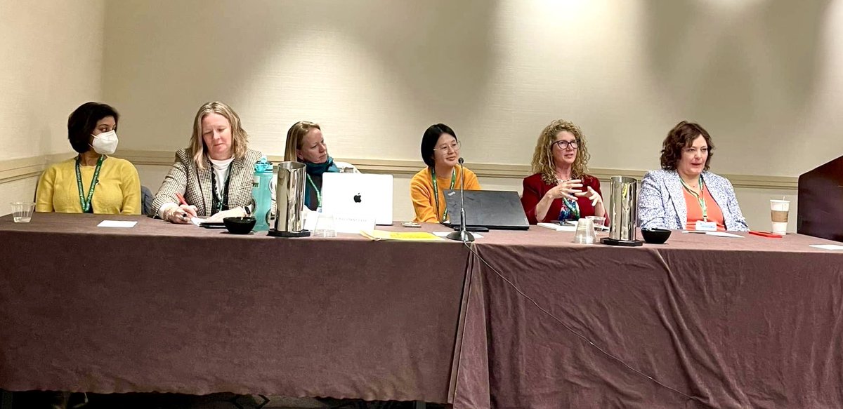 environmondal's tweet photo. Still thinking about the challenges & possibilities for women in #remotesensing - discussed at our @theAAG panel last Sunday. A long way to go, but grateful for the open discussions we are having at all scales. Key: find a sponsor who will champion you behind the doors. #AAG2023 https://t.co/afSiEwUonE